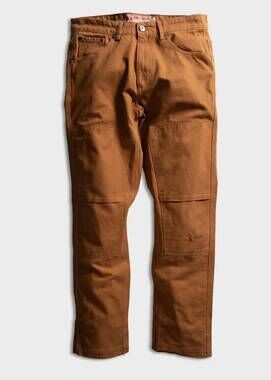 NEW IRON & RESIN men's union work pants in brown